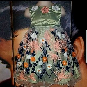 Tatyana Surrender Dress Embroidered Lil Taty Girl